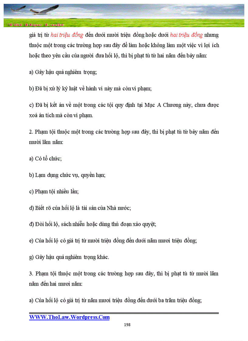 image for page Các VBPL trong Đề cương môn học Luật hình sự