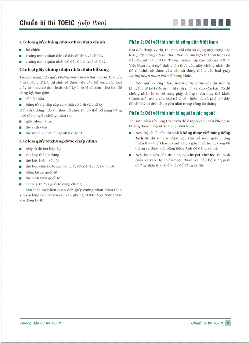 image for page Hướng dẫn thi TOEIC