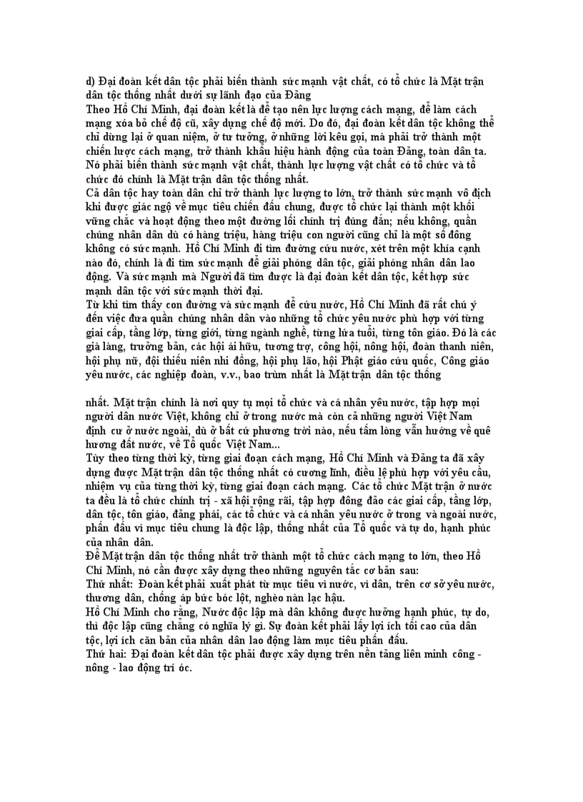 image for page Tổng hợp một số câu hỏi và đáp án bài kiểm tra trắc nghiệm môn Tư Tưởng Hồ Chí Minh doc