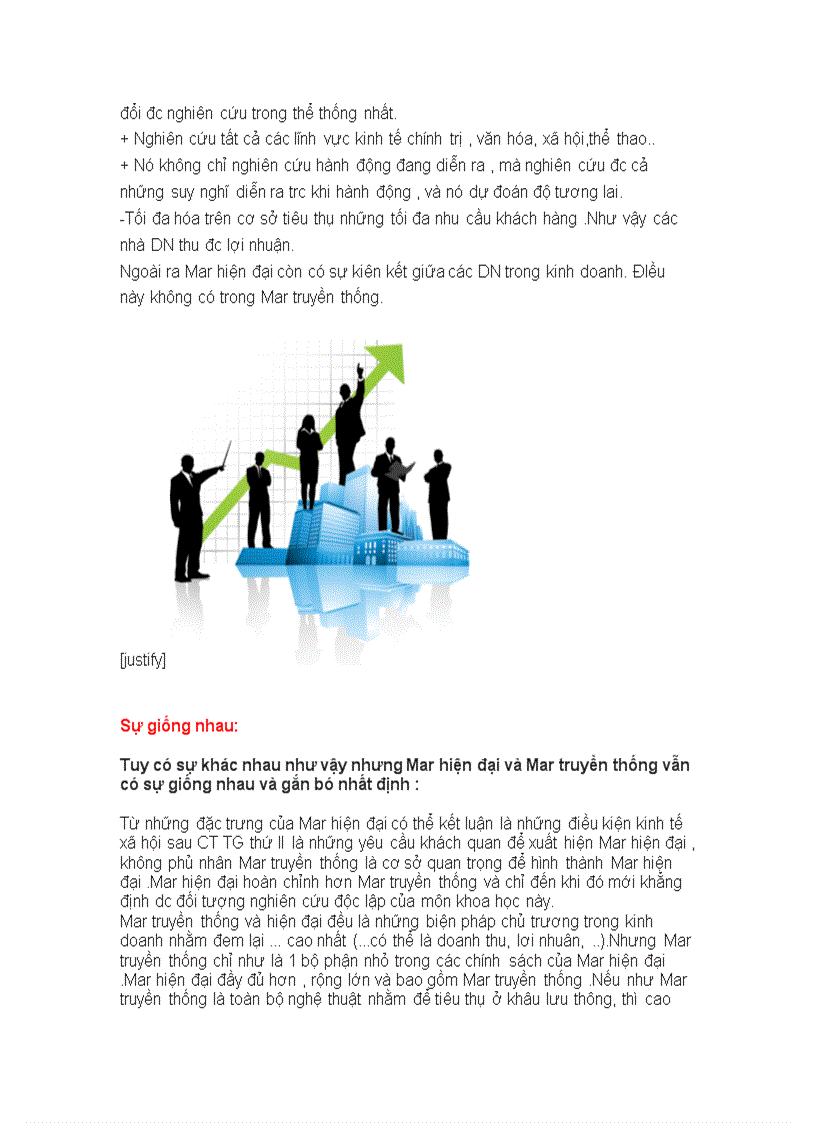 image for page So sánh giữa marketing truyền thống và marketing hiện đại