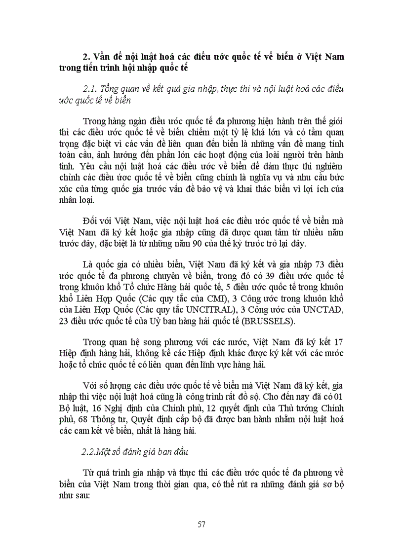 image for page Giáo trình luật biển và các công ước