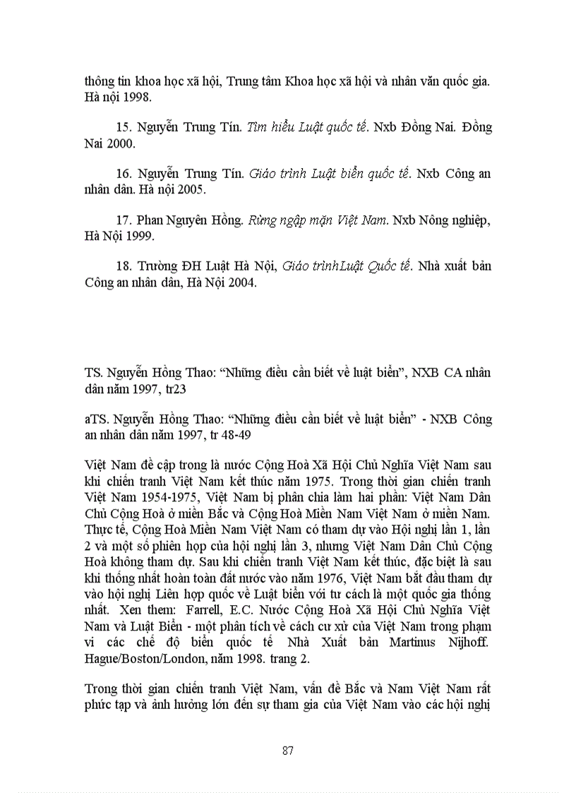 image for page Giáo trình luật biển và các công ước