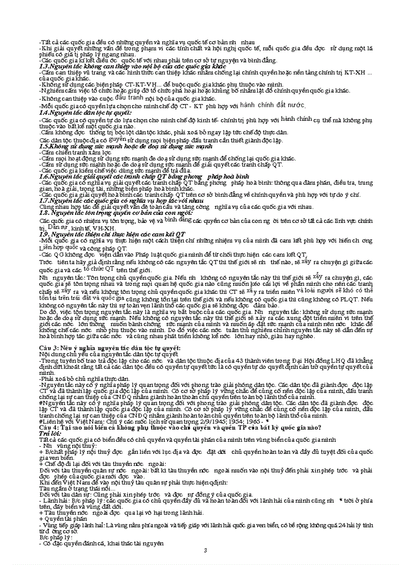 image for page Câu hỏi và đáp án môn thi luật công pháp quốc tế