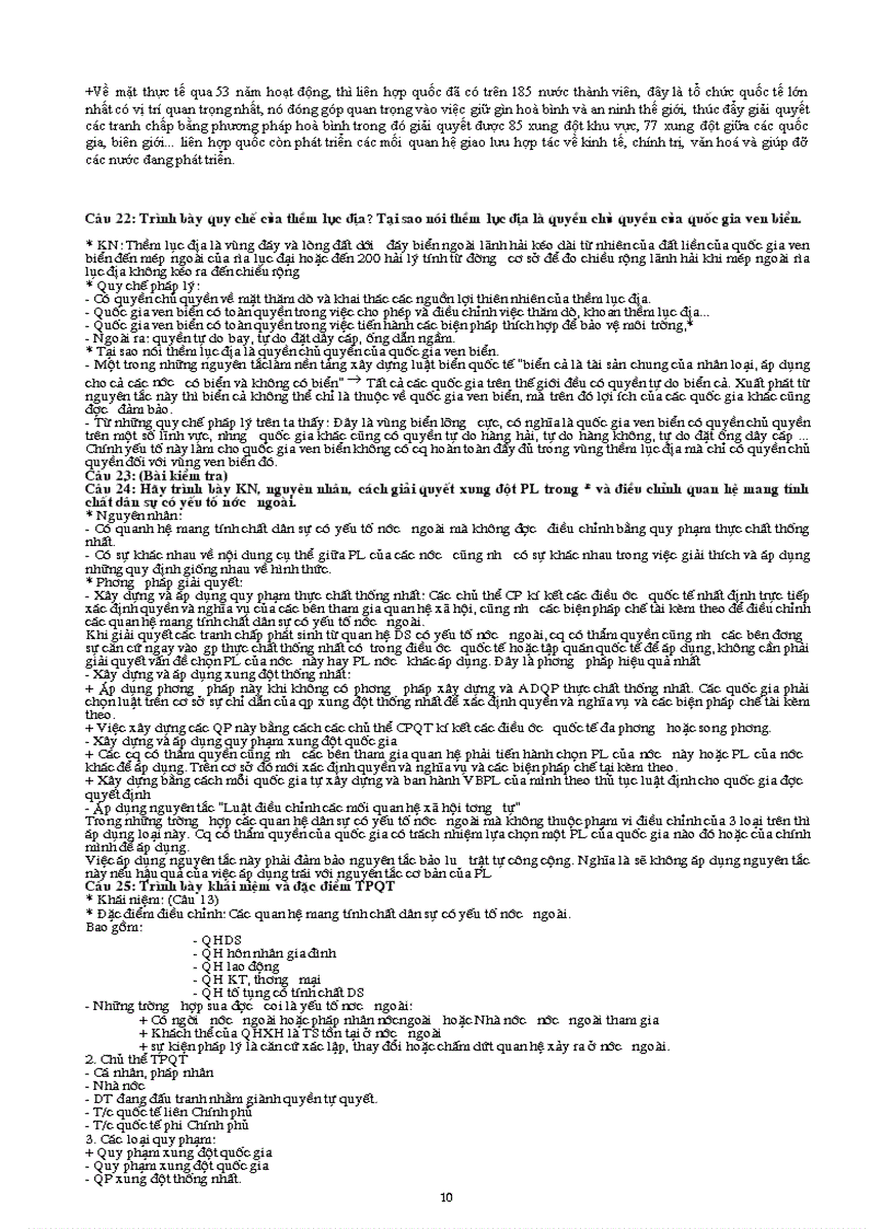 image for page Câu hỏi và đáp án môn thi luật công pháp quốc tế