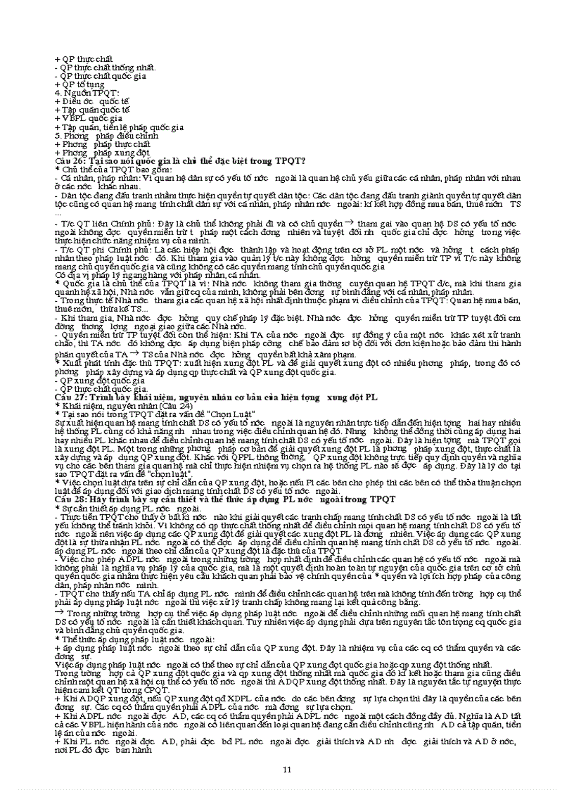 image for page Câu hỏi và đáp án môn thi luật công pháp quốc tế