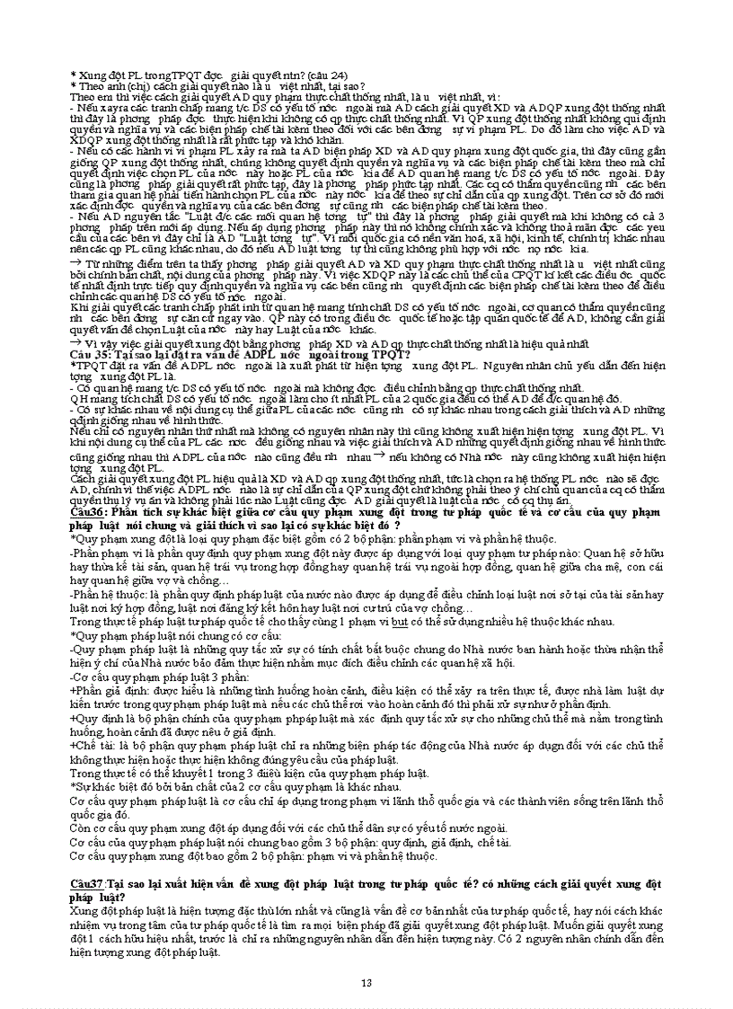 image for page Câu hỏi và đáp án môn thi luật công pháp quốc tế