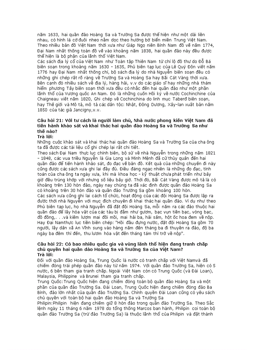 image for page Trọn bộ Câu hỏi tham khảo Luật biển Quốc tế