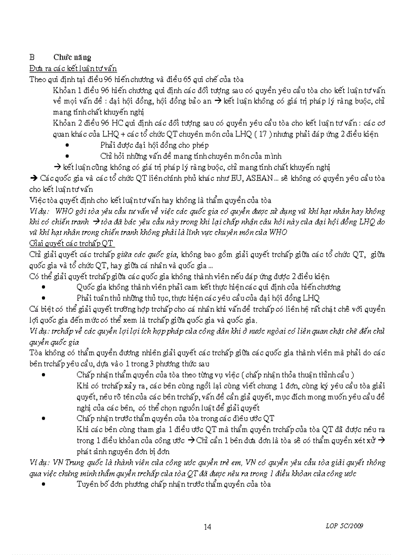 image for page Bài giảng luật tranh chấp quốc tế