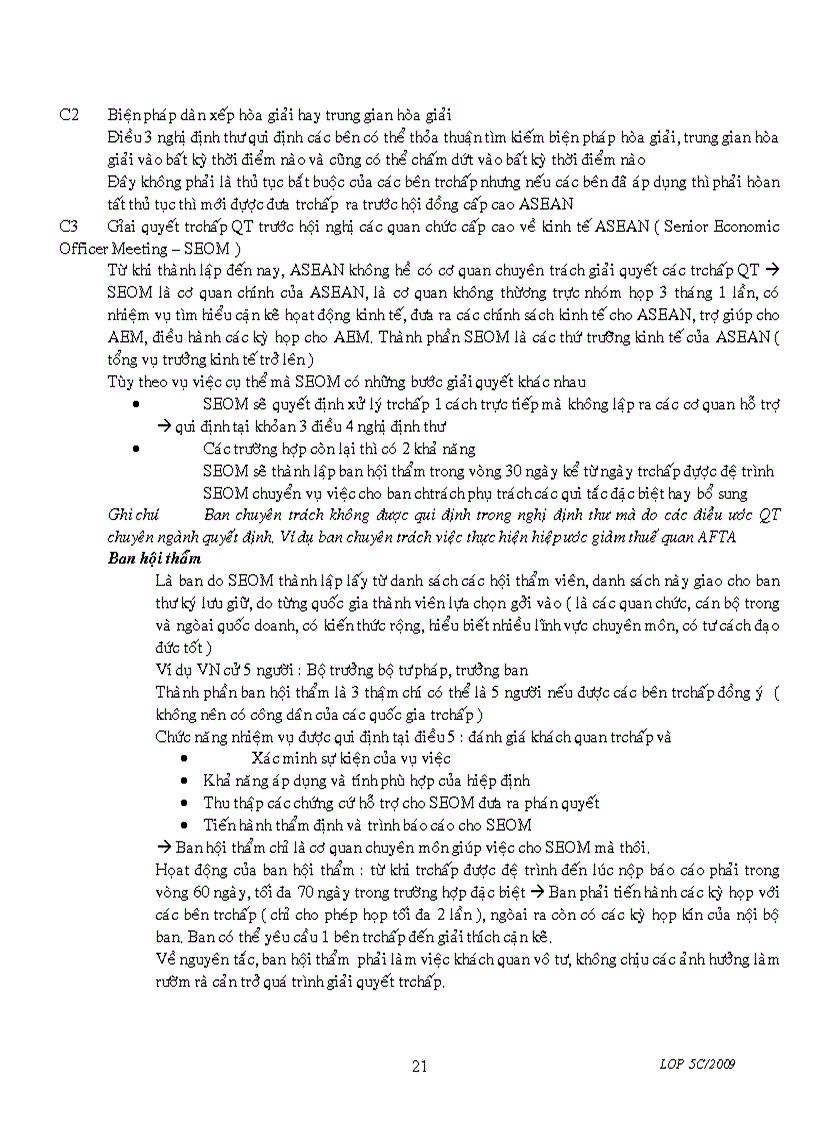 image for page Bài giảng luật tranh chấp quốc tế