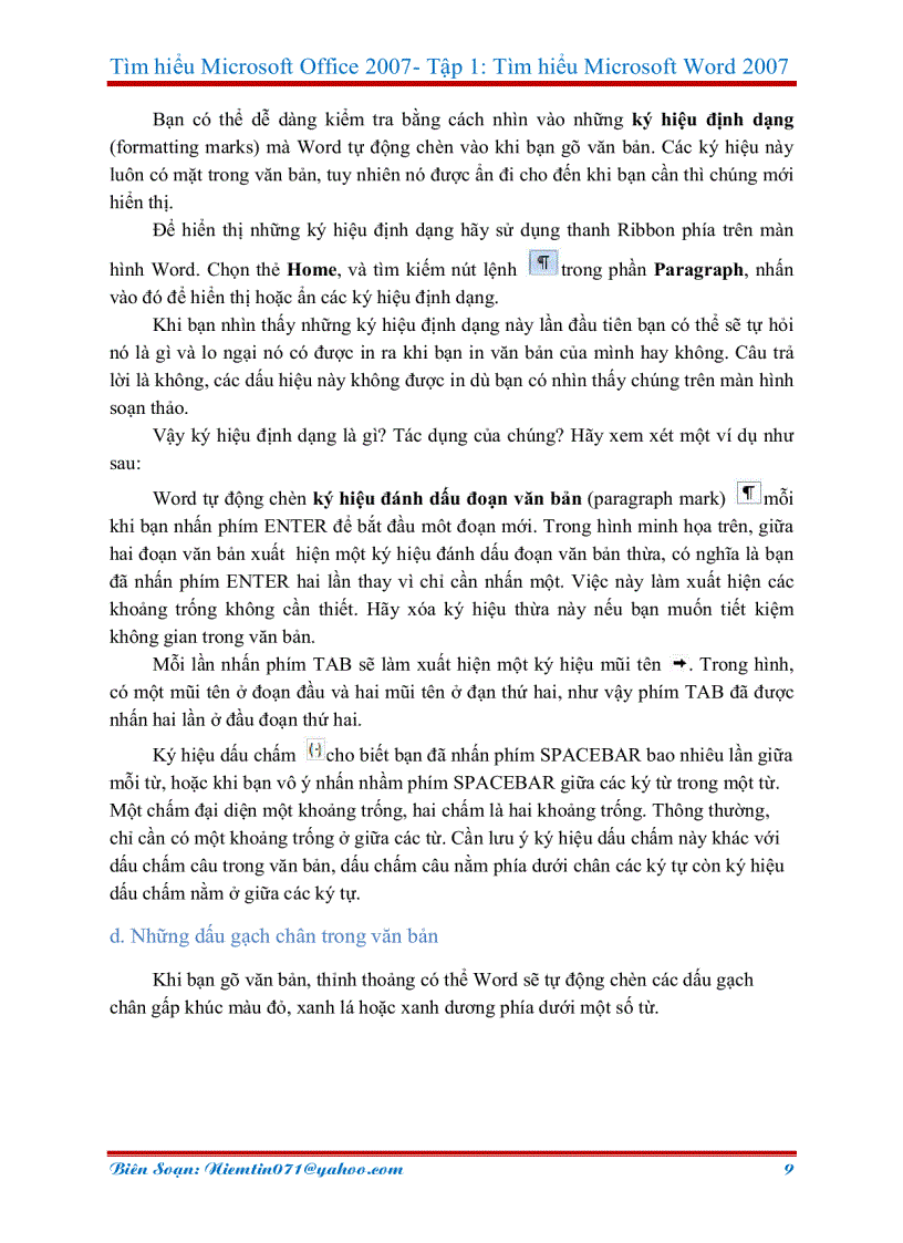 image for page TÌm hiểu Word 2007