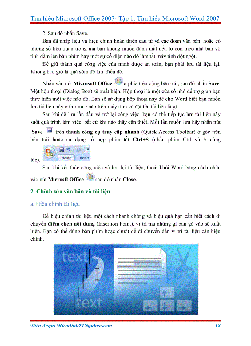 image for page TÌm hiểu Word 2007