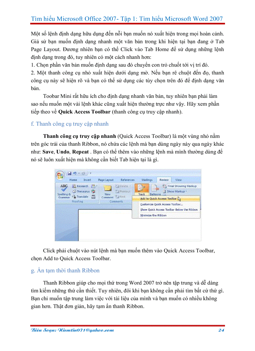 image for page TÌm hiểu Word 2007