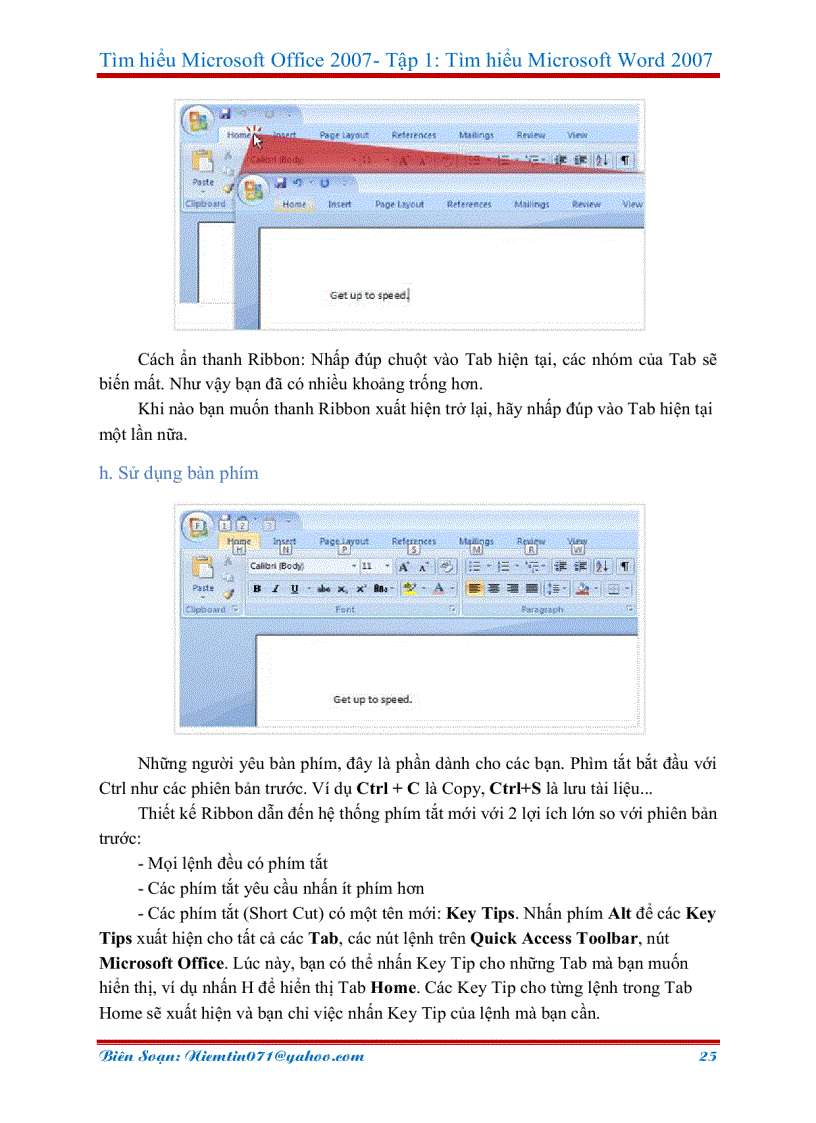 image for page TÌm hiểu Word 2007