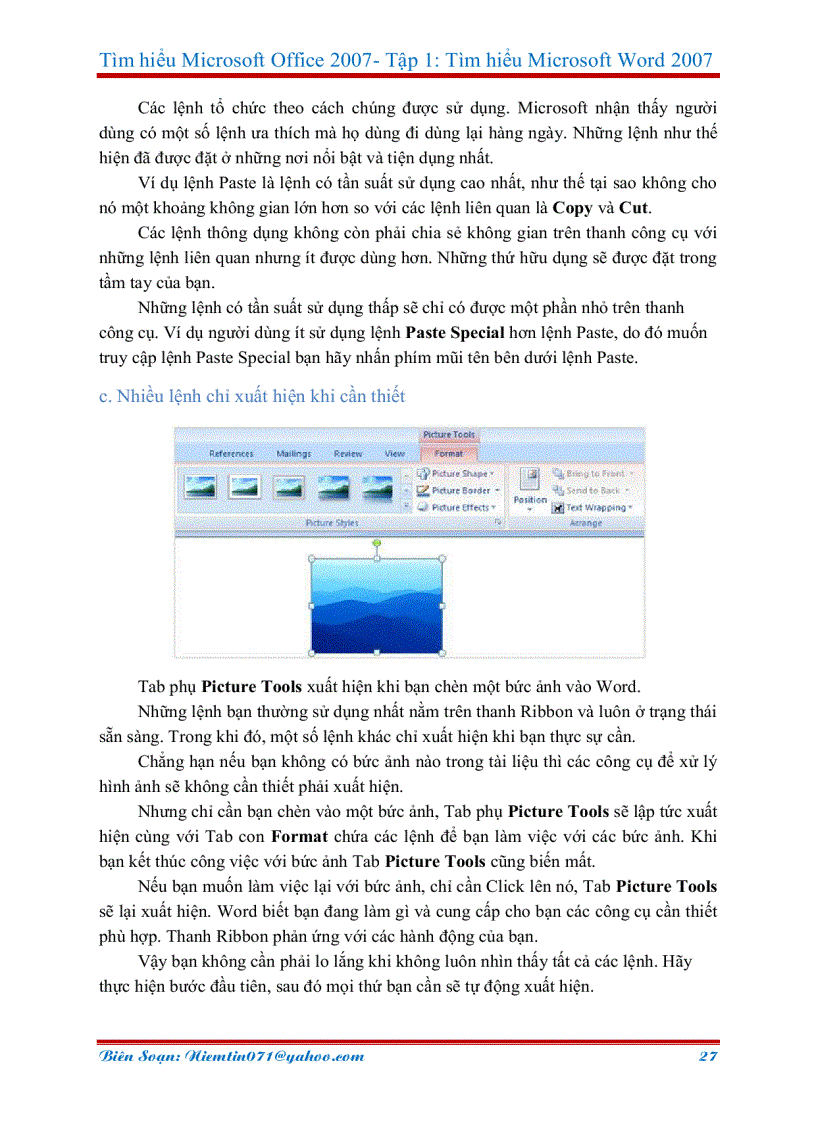 image for page TÌm hiểu Word 2007