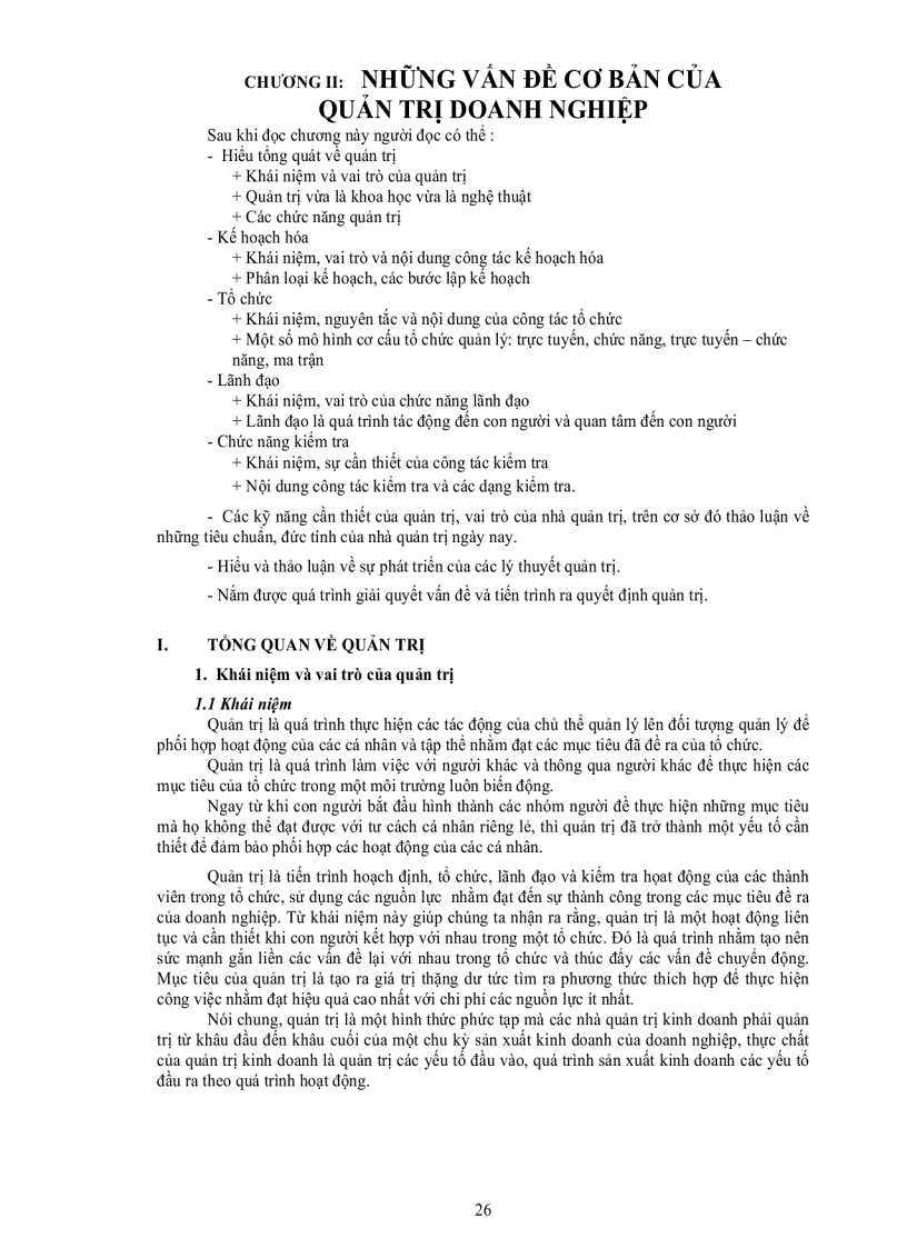 image for page Giáo trình quản trị doanh nghiệp