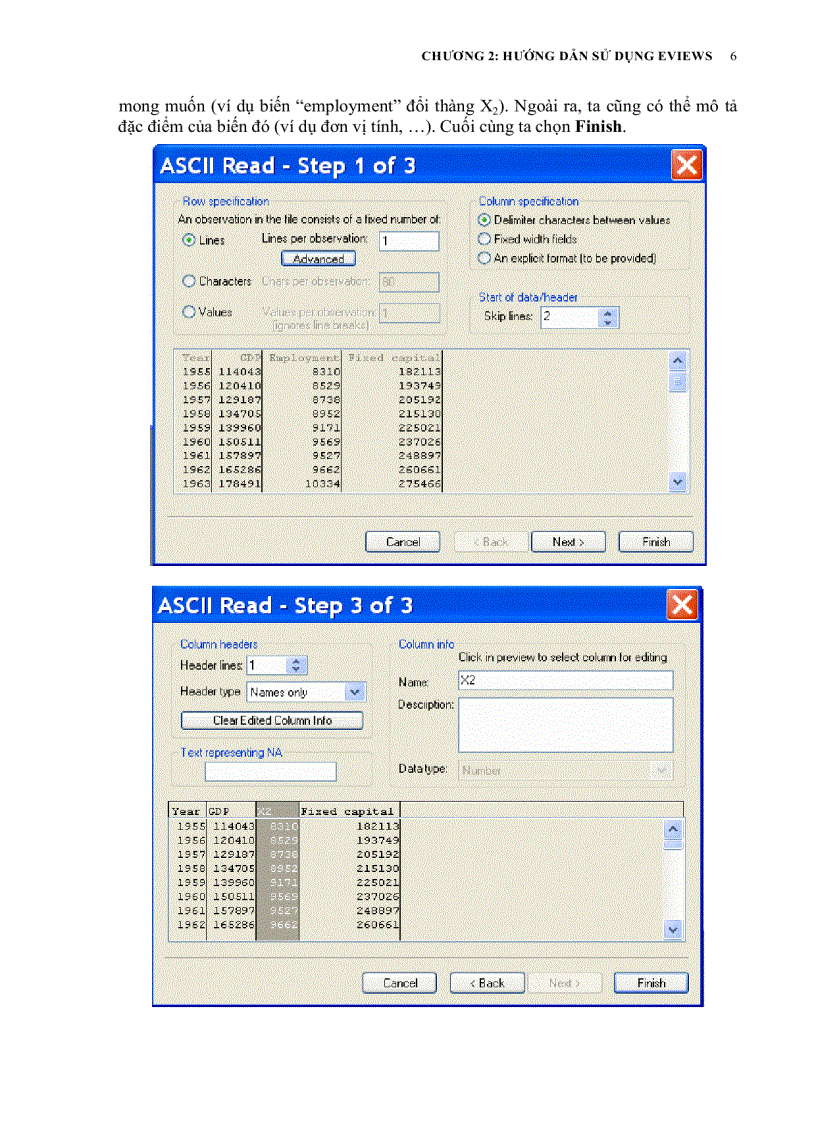 image for page Hướng dẫn chi tiết sử dụng EViews 5 1 EViews 6 0 tương tự