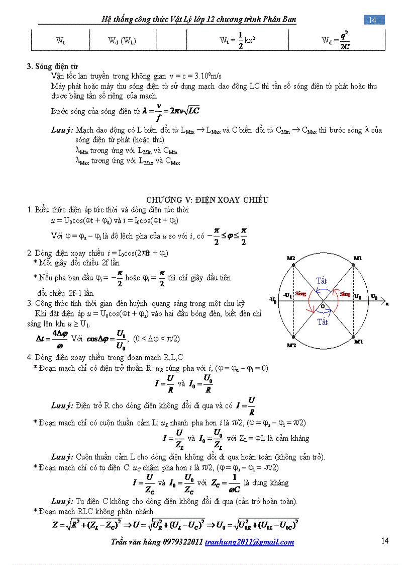 image for page Tổng hợp các công thức vật lý 12 đã chỉnh sửa từ chương I đến chương X và cách để giải bài tập vật lý