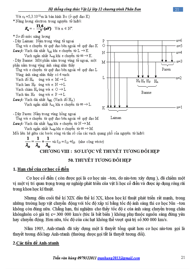 image for page Tổng hợp các công thức vật lý 12 đã chỉnh sửa từ chương I đến chương X và cách để giải bài tập vật lý