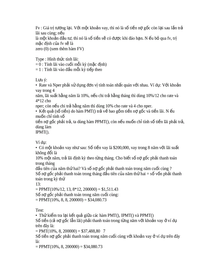 image for page Bài tập môn tài chính doanh nghiệp và quản trị dự án dầu tư 1