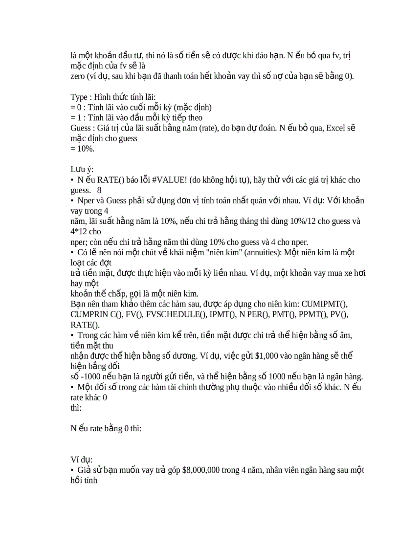 image for page Bài tập môn tài chính doanh nghiệp và quản trị dự án dầu tư 1