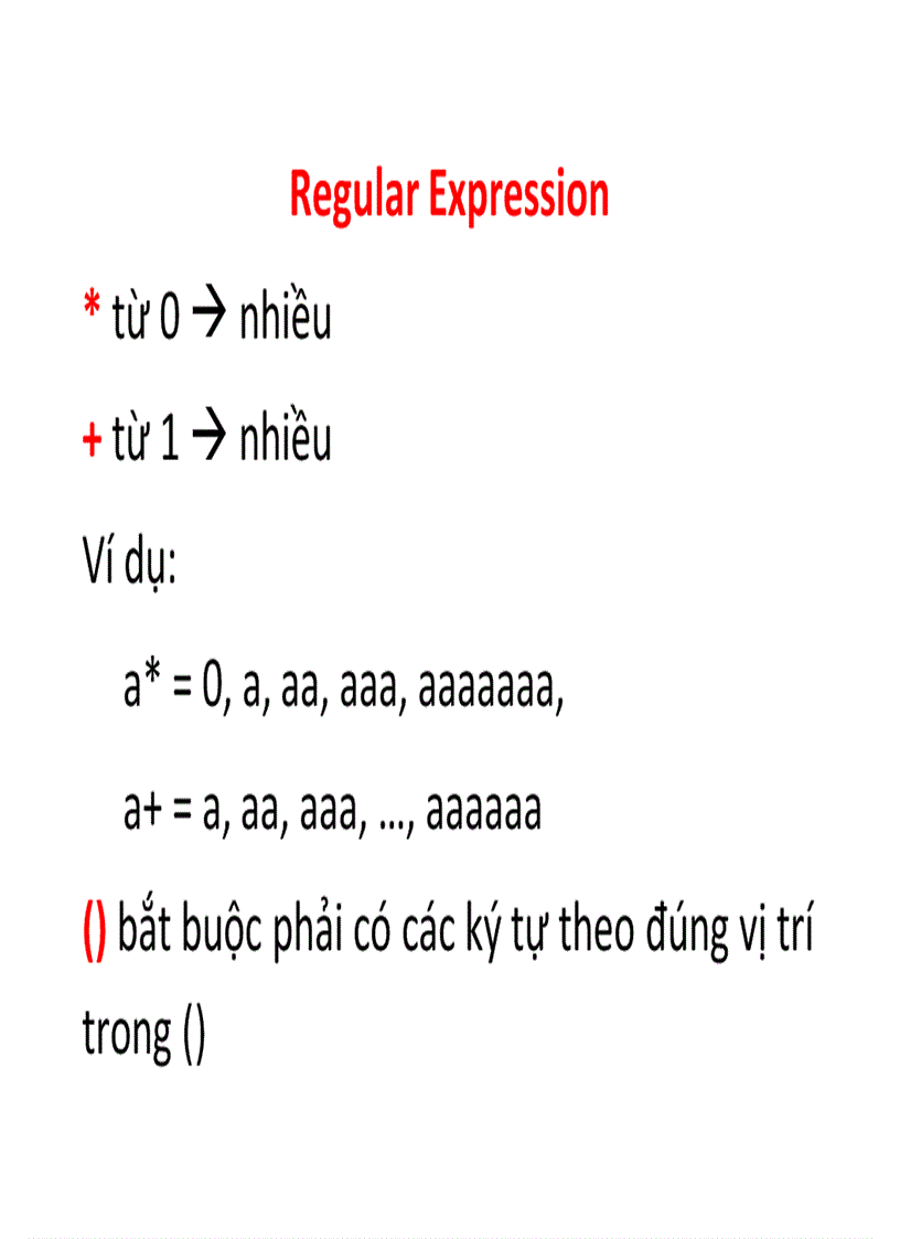image for page Ngôn ngữ đặc tả hình thức Regular Expression