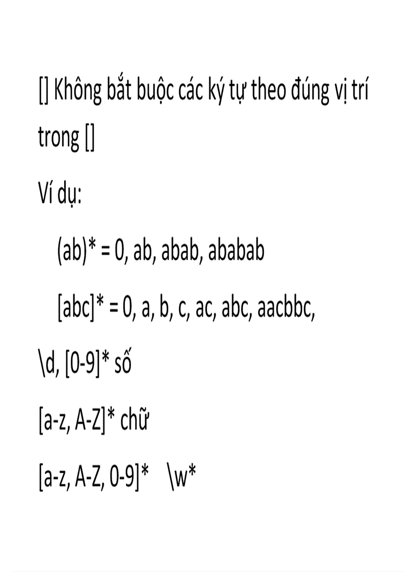 image for page Ngôn ngữ đặc tả hình thức Regular Expression