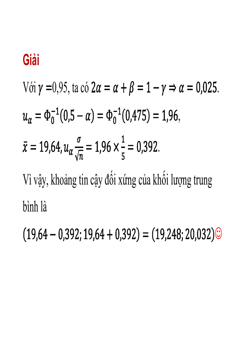 image for page Giáo án Xác suất thống kê 2 thầy Trần An Hải cực chất