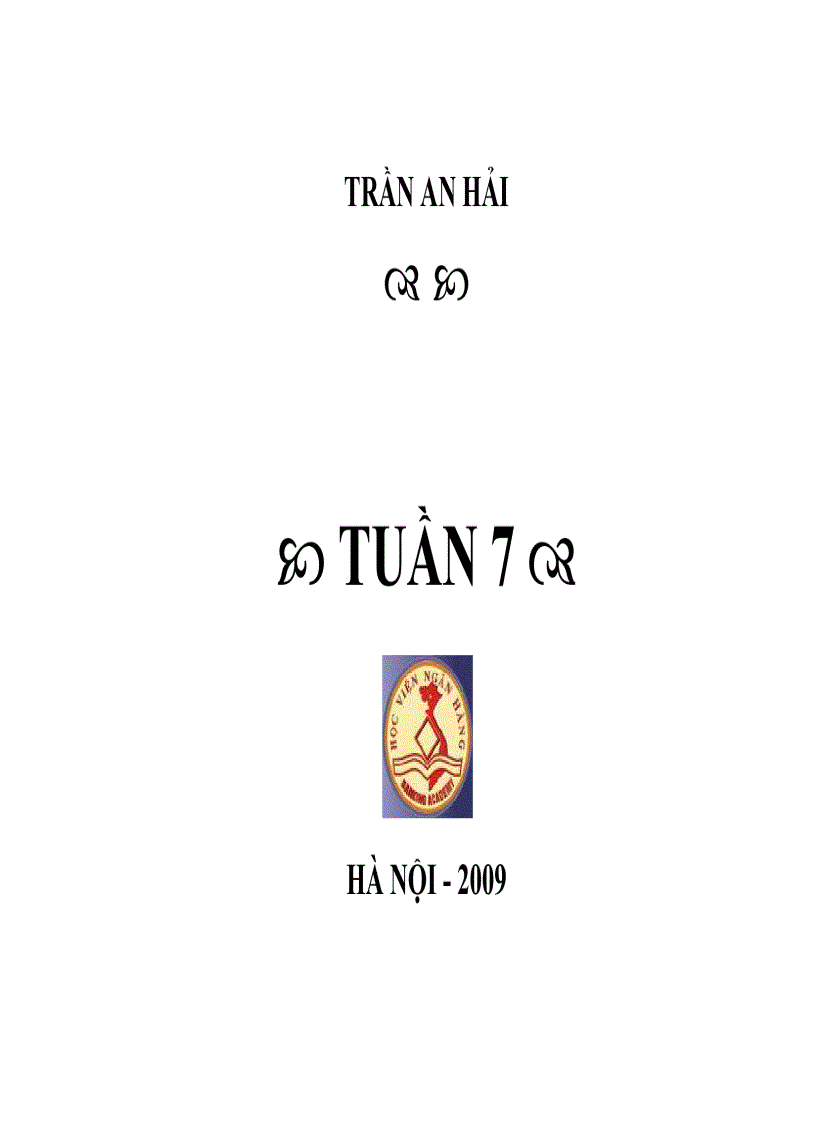 image for page Giáo án Xác suất thống kê 2 thầy Trần An Hải cực chất 2