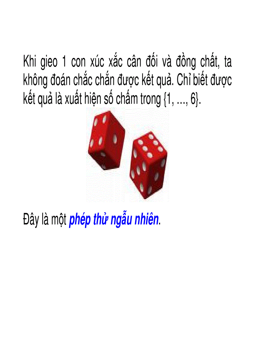 image for page Giáo án Xác suất thống kê thầy Trần An Hải cực chất