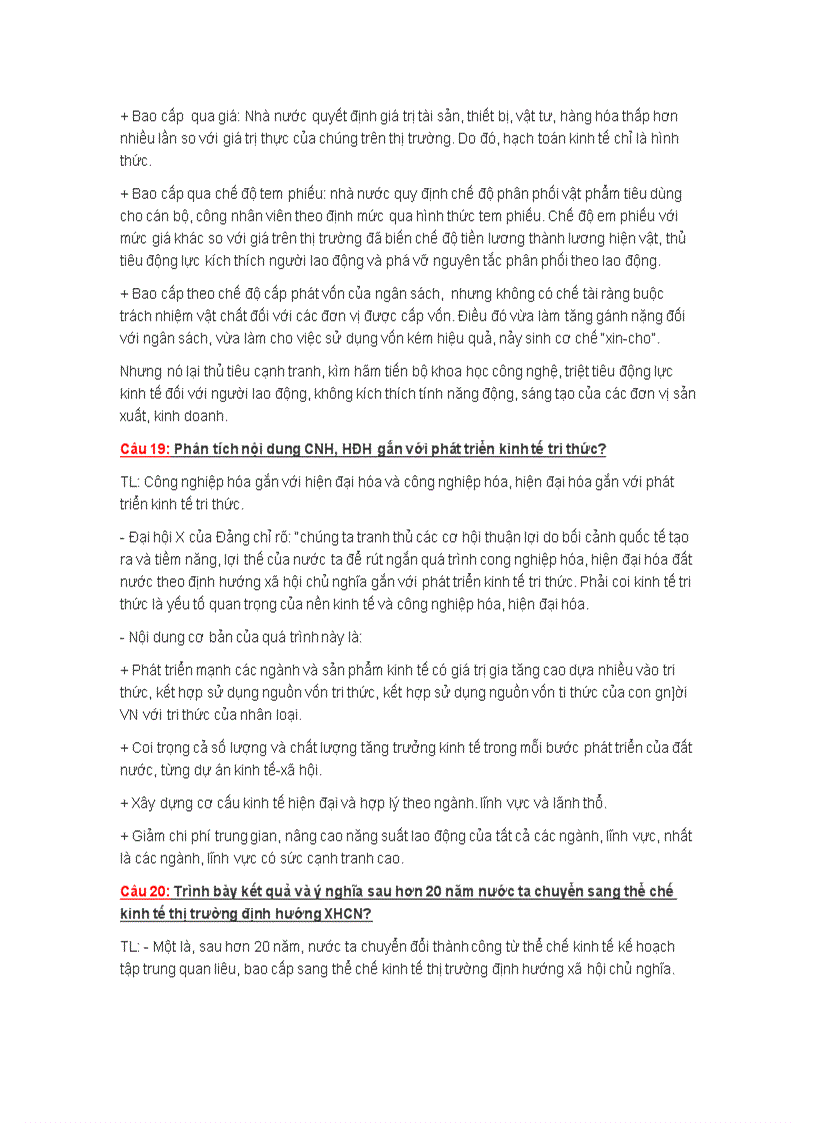 image for page Bộ câu hỏi ôn thi môn đường lối cách mạng