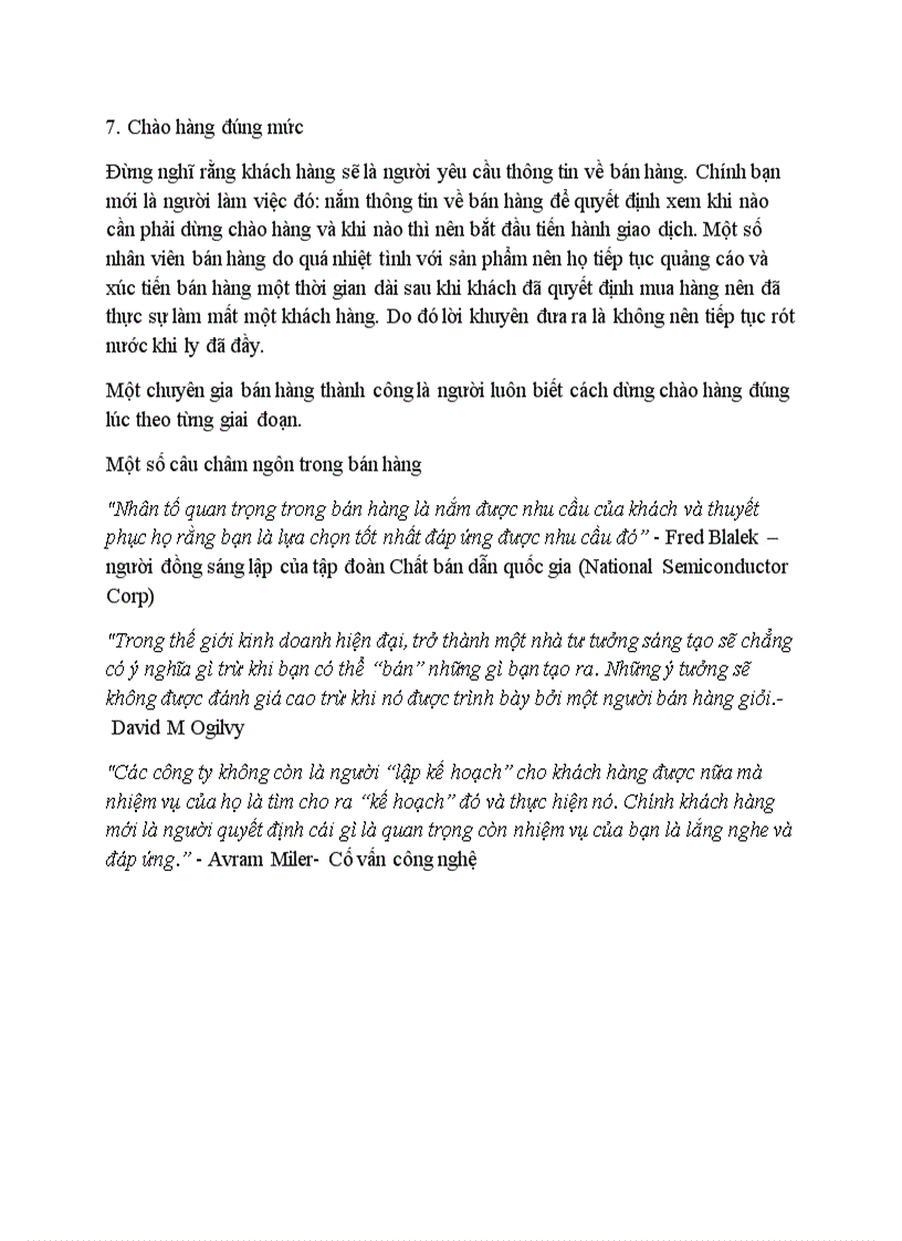 image for page Bí quyết bán hàng thành công