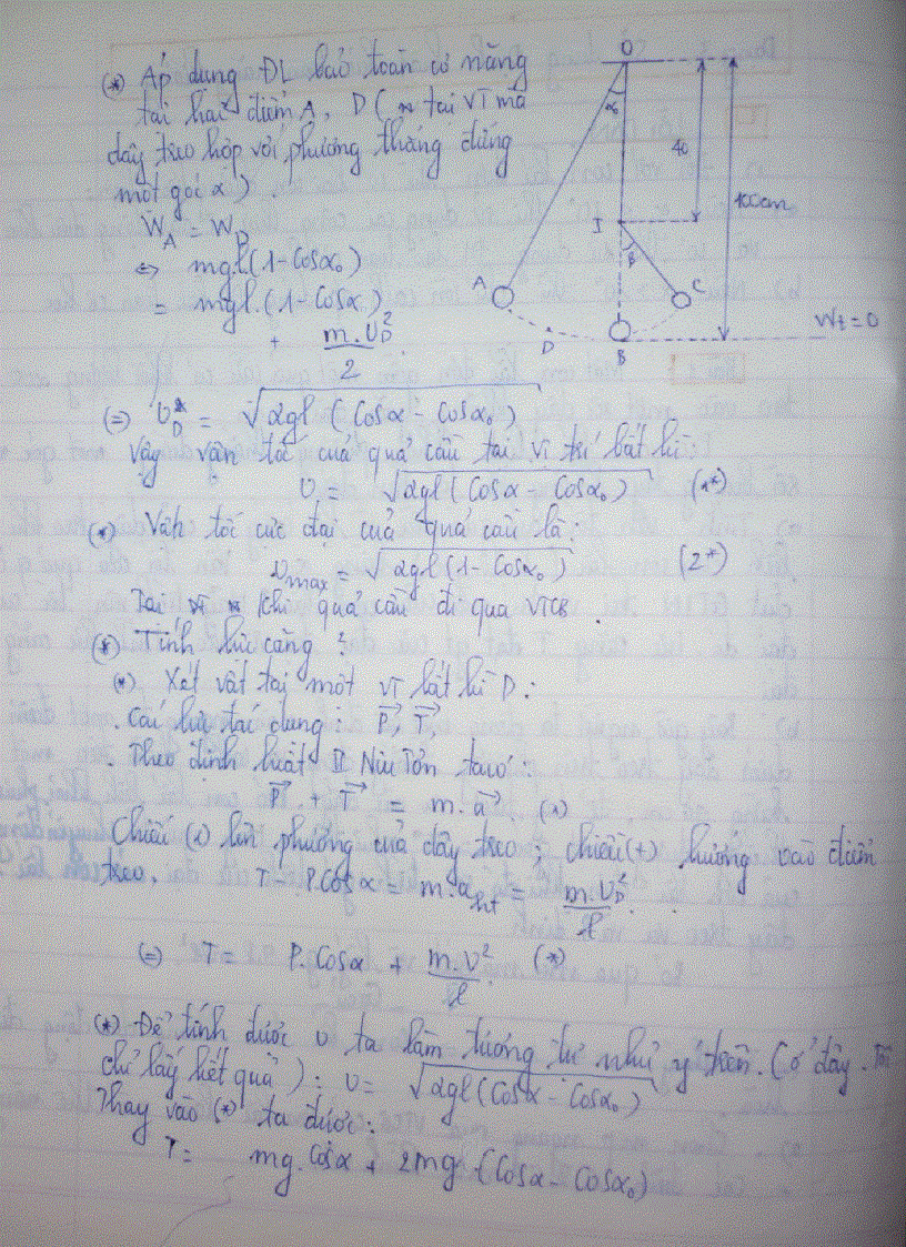 image for page Bài tập con lắc đơn luyện thi đại học