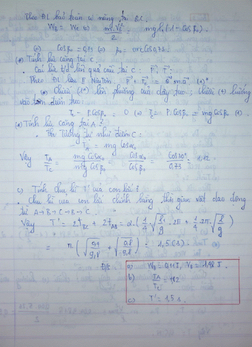 image for page Bài tập con lắc đơn luyện thi đại học