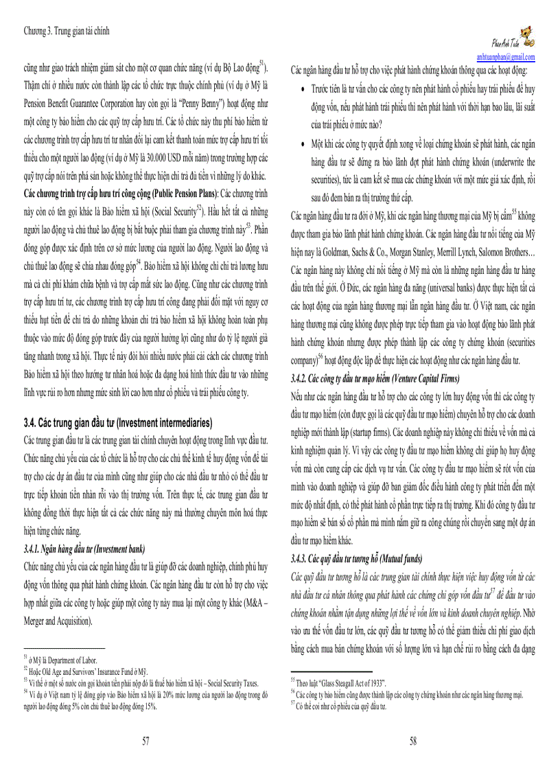 image for page Đề cương bài giảng Lý thuyết tài chính tiền tệ