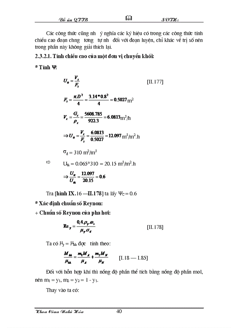 image for page Đồ án hóa công chưng cất axeton và nước tháp đệm