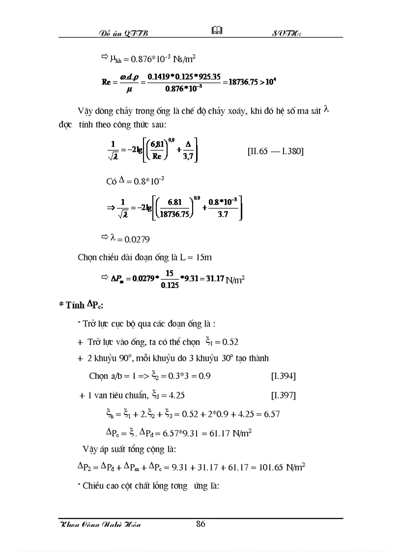image for page Đồ án hóa công chưng cất axeton và nước tháp đệm