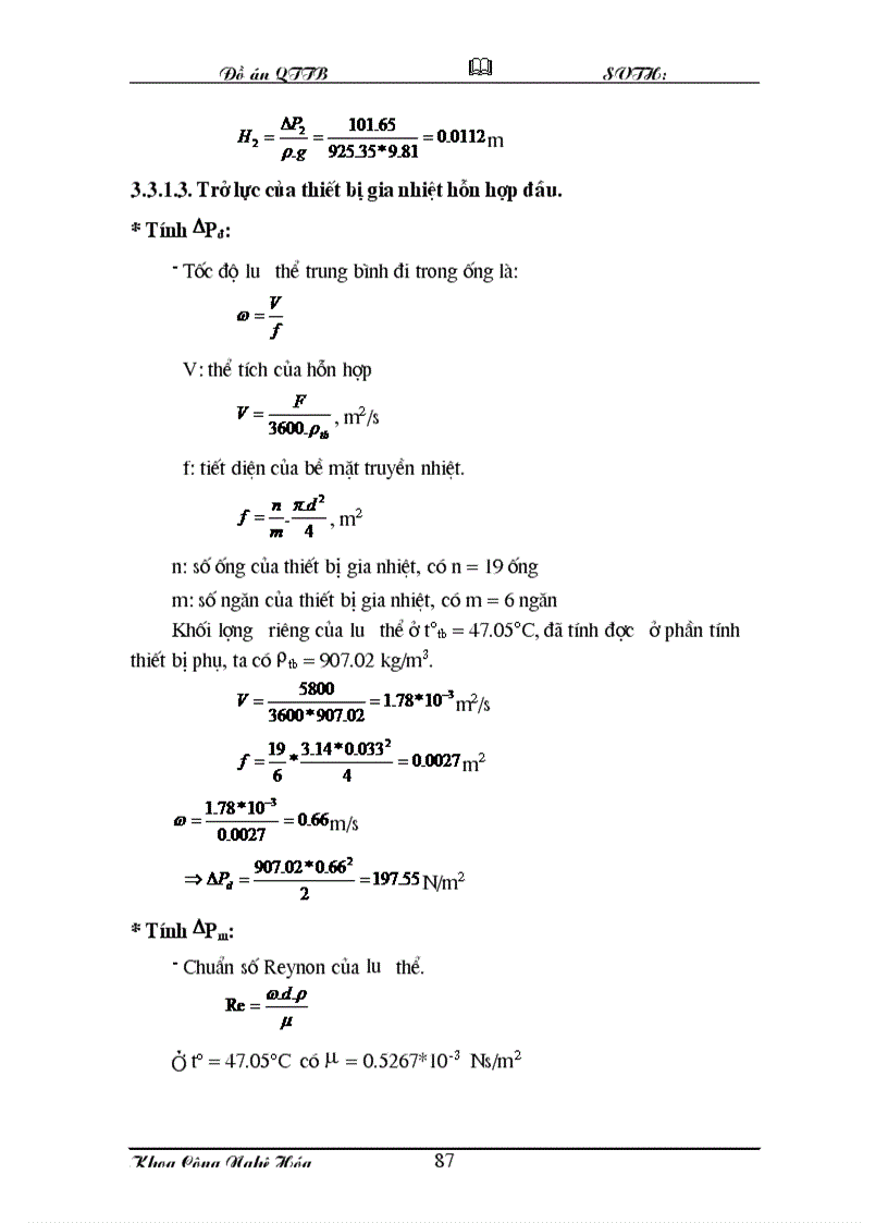 image for page Đồ án hóa công chưng cất axeton và nước tháp đệm