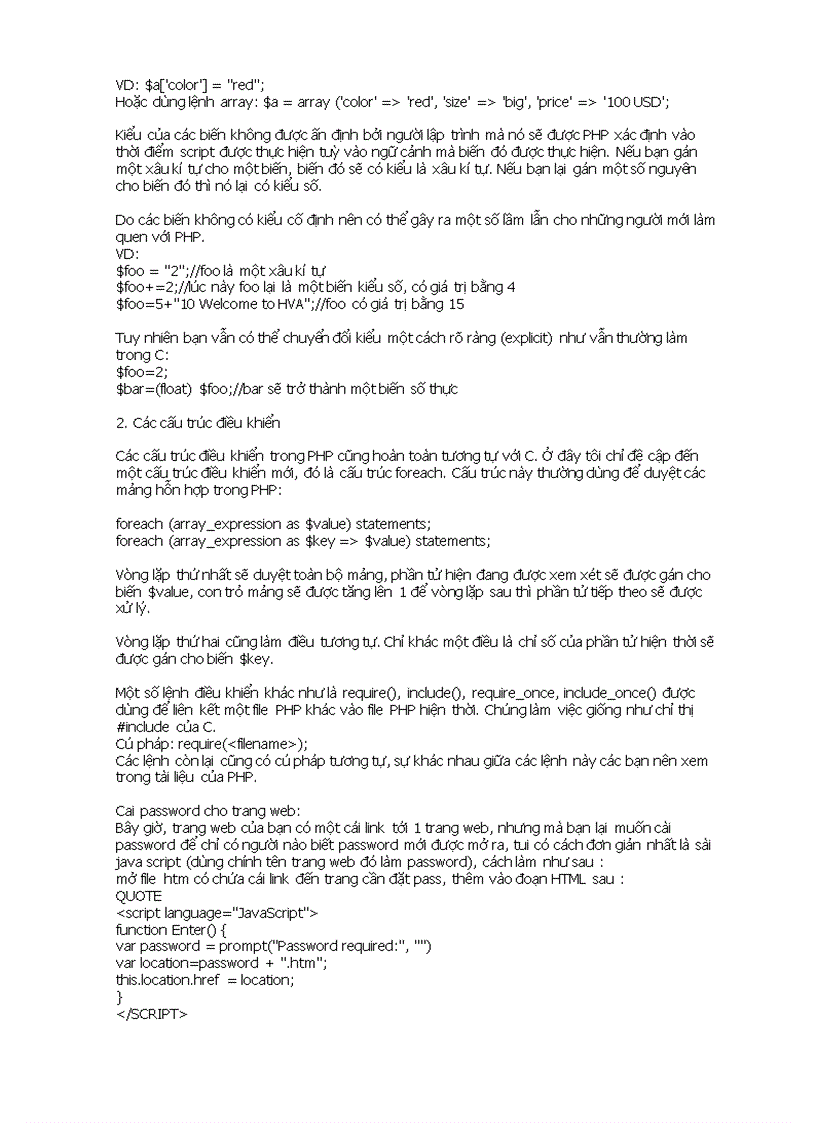 image for page Hướng dẫn sử dụng PHP