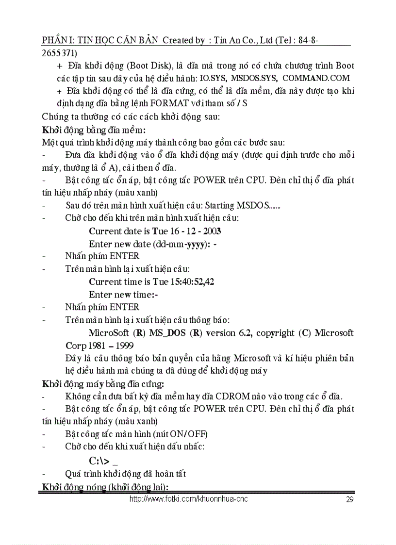image for page Hệ điều hành MS DOS