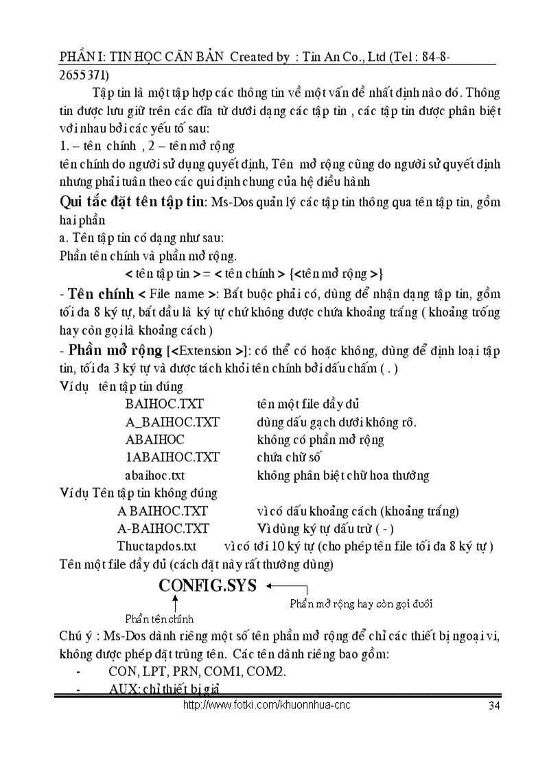 image for page Hệ điều hành MS DOS