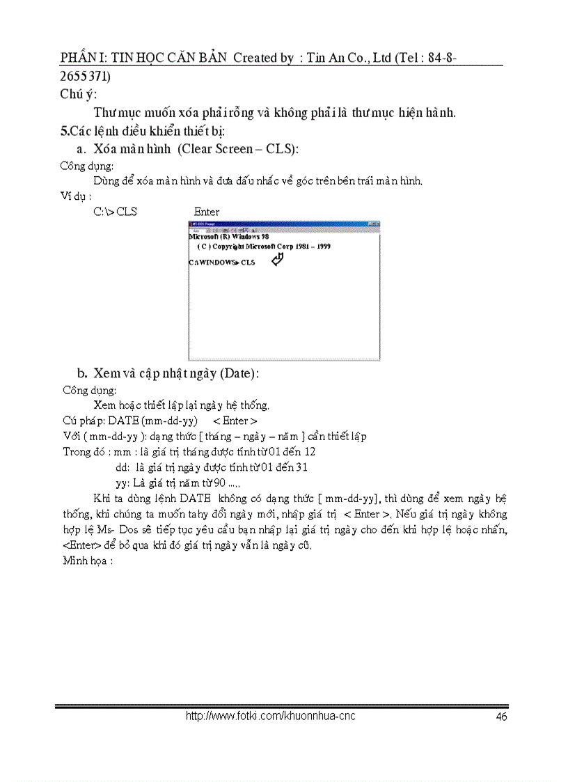 image for page Hệ điều hành MS DOS