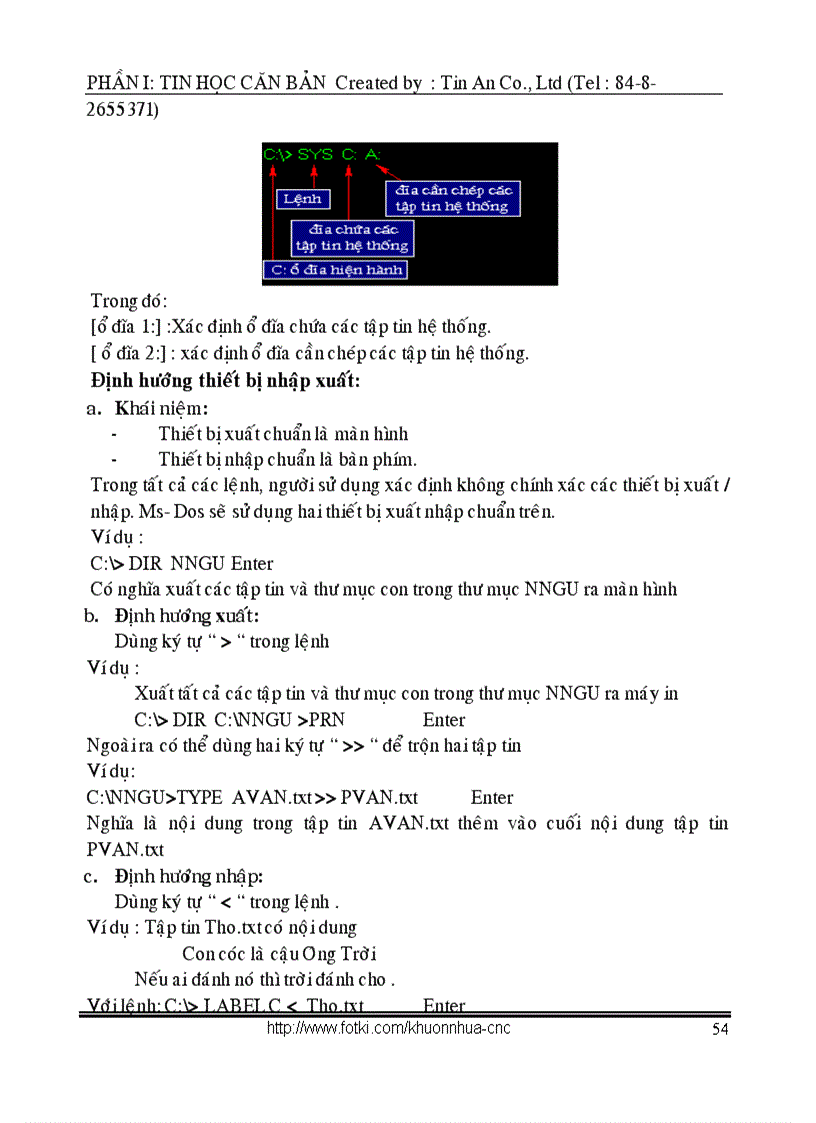 image for page Hệ điều hành MS DOS