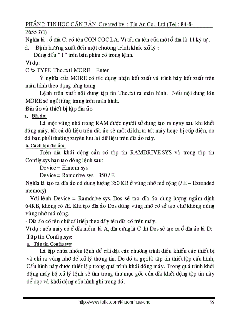 image for page Hệ điều hành MS DOS