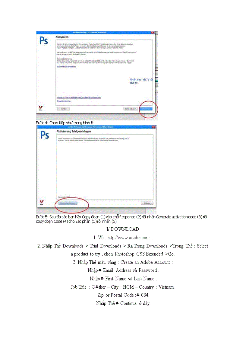 image for page Hướng dẫn cài đặt và sử dụng Adobe Photoshop CS3 Extended Full crack serials