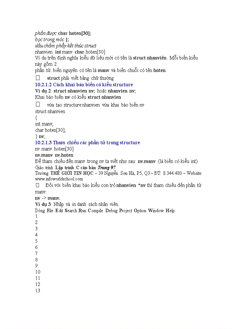 image for page Giáo trình ngôn ngữ lập trình c