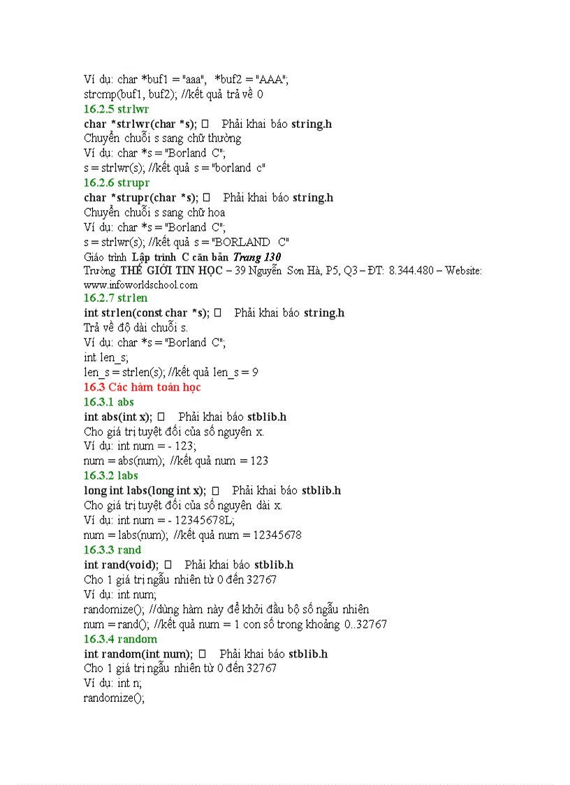 image for page Giáo trình ngôn ngữ lập trình c