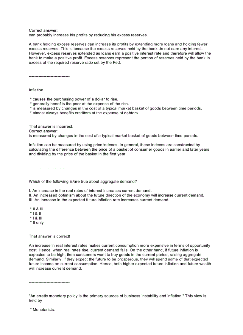 image for page 1081 câu hỏi trắc nghiệm tiếng anh tài chính kinh tế ngân hàng Đáp án CFA lv1