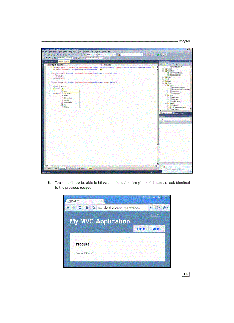 image for page MVC cookbook