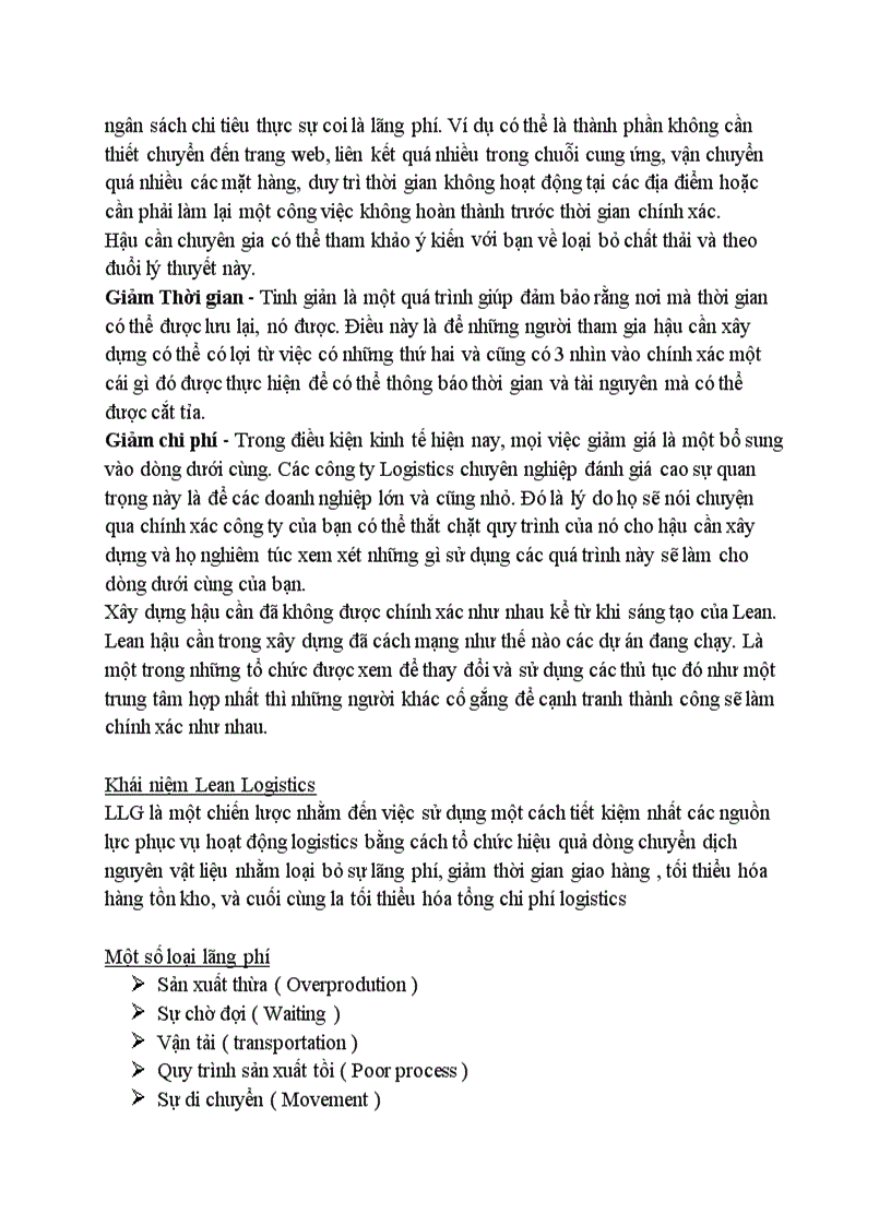 image for page Phân tích chiến lược Lean trong Quản trị hậu cần