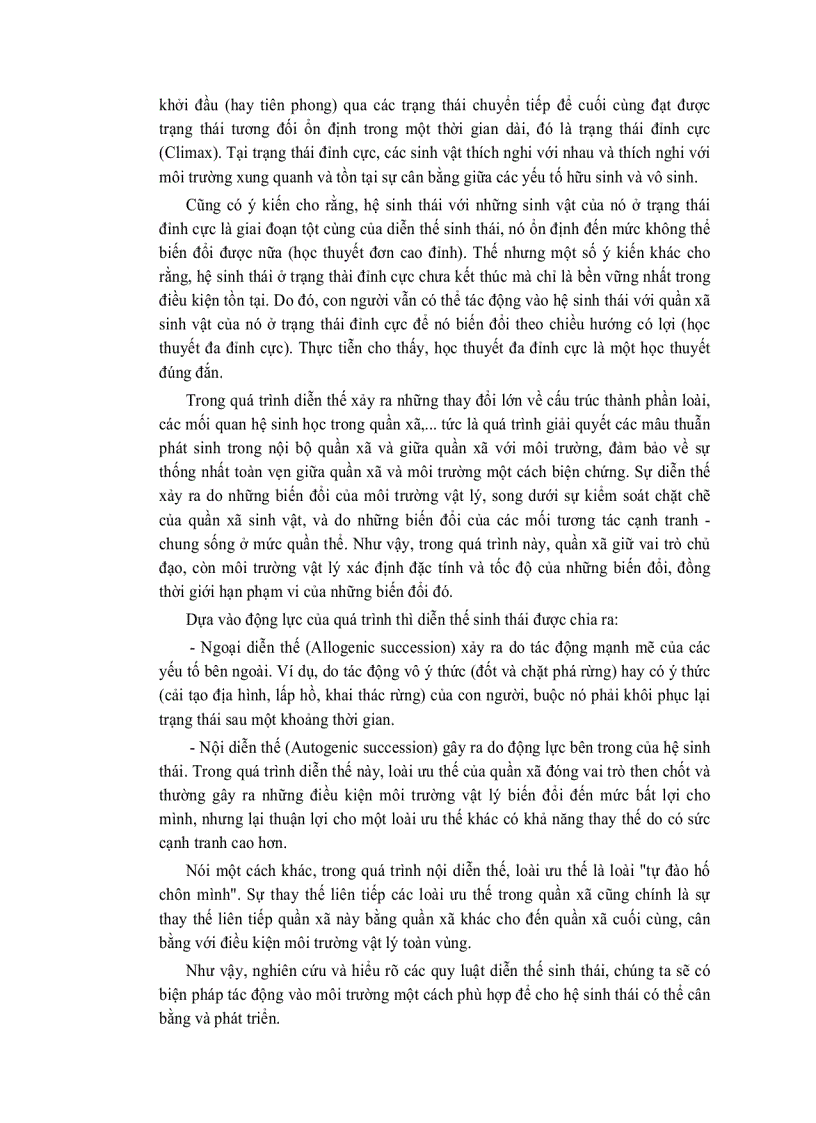 image for page Giáo trình môi trường và con người